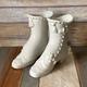 Vintage White Porcelain Pair of Ladies Boots British Heritage Collection Portmeirion England