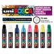 Posca PC-17K Colour Paint Marker Pen Metal Glass 15mm Extra Broad Chisel Nib Writes On Any Surface Glass Wood Plastic Fabric Metal