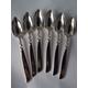 Vintage set of 6 silver plated South Seas Community Plate Grapefruit Spoons