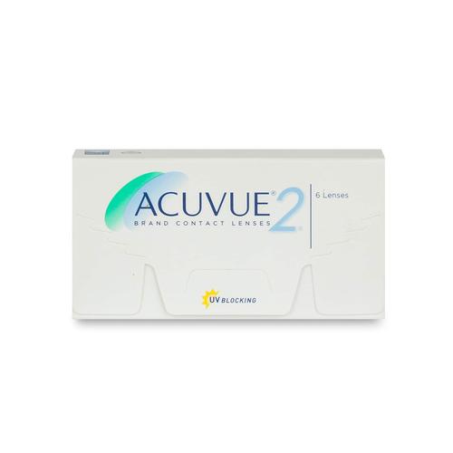 Johnson & Johnson Acuvue 2 (6er Packung) Wochenlinsen (-9 dpt & BC 8.7) mit UV-Schutz