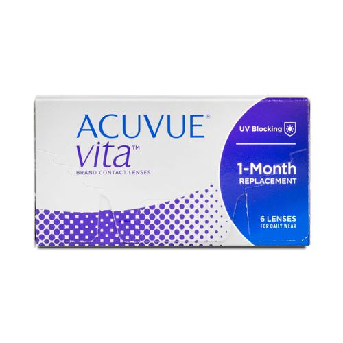 Johnson & Johnson Acuvue Vita (6er Packung) Monatslinsen (4.75 dpt & BC 8.4) mit UV-Schutz