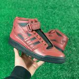 Adidas Shoes | Adidas Star Lord Forum Mid Mens Casual Leather Shoes Red Black Gx1206 New Sz 8 | Color: Black/Red | Size: 8