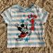 Disney Shirts & Tops | Disney Mickey Mouse First Birthday 1 Year Old Tee Shirt Size 12-18m | Color: Blue/White | Size: 12-18mb