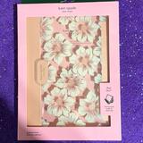 Kate Spade Tablets & Accessories | Kate Spade Ipad Protective Cover | Color: Pink/White | Size: Os