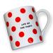 Kate Spade Dining | Kate Spade New York Lenox Life Of The Party Mug | Color: Red/White | Size: Os