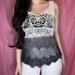 American Eagle Outfitters Tops | American Eagle Outfitters Crotchet Top | Color: Gray/White | Size: M