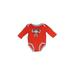 Nike Short Sleeve Onesie: Pink Solid Bottoms - Size 0-3 Month