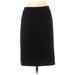 Calvin Klein Casual Skirt: Black Solid Bottoms - Women's Size 10