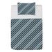 East Urban Home Microfiber Reversible Coverlet/Bedspread Set Microfiber in Gray/White | Queen Bedspread + 2 Shams | Wayfair