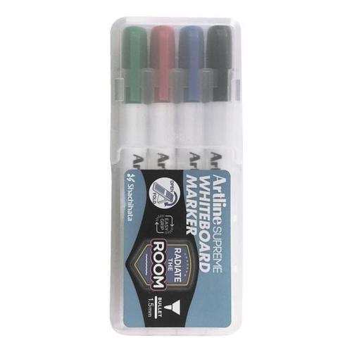 Artline 4er-Pack Whiteboardmarker »Supreme« grau