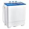 Costway 26lbs Portable Semi-automatic Twin Tub Washing Machine W/ - See Details