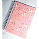 Pink Butterfly Reusable Sticker Album - Holographic Dots - 5 x 7 inch - Pretty - Sticker Book