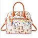 Dooney & Bourke Bags | Disney Dooney And Bourke Santas Tails Satchel Nwt | Color: Tan/White | Size: Os