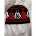 Disney Accessories | Mickey Mouse Kids Beanie Red/Black Winter Knitwear Headwear Hat Disney | Color: Black/Red | Size: Osbb