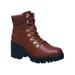 Women's Pixie Combat Boot by C&C California in Cognac (Size 9 M)