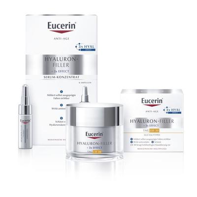 Eucerin Anti-Age Hyaluron-Filler Tag LSF 30 + Serum-Konzentrat 1 St Set Image