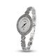 JadeAngel Vintage Thai Silver Watches for Women Ellipse 925 Silver Quartz Movement Wrist Watch Pave Marcasite (White)