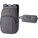 Dakine Rucksack Campus L 33L Liter Carbon + Zubehörtasche Carbon - Grau