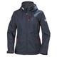 Helly Hansen Women's Crew Hooded Waterproof Windproof Breathable Rain Jacket, 598 Navy, XX-Large