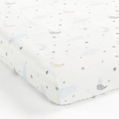 Goodnight Little Moon Soft & Plush Fitted Crib She...