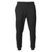 A4 N6213 Men's Sprint Tech Fleece Jogger Pant in Black size Large | Polyester fleece