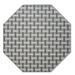 White Octagon 2' Area Rug - Corrigan Studio® Dareus Indoor/Outdoor Commercial Color Rug - Black, Pet & Friendly Rug. Made In USA, Area Rugs Great For , Pets, Event | Wayfair