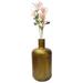 Everly Quinn Gold 26" Metal Floor Vase Metal in Yellow | 26 H x 12.5 W x 12.5 D in | Wayfair 58A4D730FB2F43D8B60AD5B63CFC6075