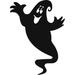 The Holiday Aisle® Happy Ghost Wall Décor Metal in Black/Gray | 20 H x 15 W x 0.06 D in | Wayfair 0084AFB285514CB2BD020CA0013A3468