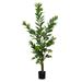 Primrue Lemon Tree 62 Inch Faux Botanical Tree Plastic in Yellow | 62 H x 25 W x 25 D in | Wayfair 4A2625E190FF4D778B68D5C7446717EA