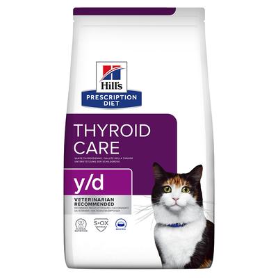 3kg y/d Thyroid Care Hill's Prescription Diet Dry Cat Food