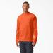 Dickies Men's Cooling Performance Sun Shirt - Bright Orange Size 3Xl (SL607)