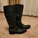 Burberry Shoes | Burberry Adelaide Zip Knee High Equestrian Riding Boots | Color: Black | Size: 39 1/2