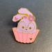 Disney Other | Disney Pin: Rabbit In A Cupcake Liner | Color: Pink/White | Size: Os