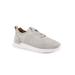 Women's Stella Sneaker by SoftWalk in Light Grey Nubuck (Size 9 1/2 M)