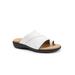 Women's Regina Sandal by Trotters in White (Size 7 M)