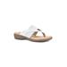 Women's Cliffs Bumble Sandal by Cliffs in White Snake Patent (Size 8 1/2 M)