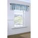 Rhapsody Lined Indoor Rod Pocket Window Curtain Valance by Thermavoile™ in Aqua