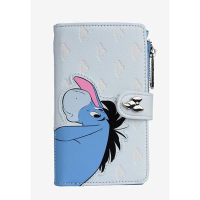 Plus Size Women's Loungefly X Disney Women'S Eeyore Snap Flap Wallet Clouds Wallet by Loungefly in Multi