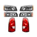2007 Chevrolet Silverado 3500 Classic Headlight Tail Light Parking Light Kit - DIY Solutions