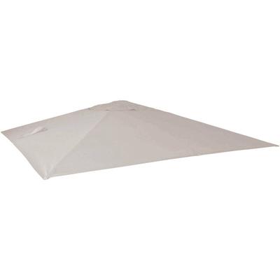 Ersatz-Bezug für Luxus-Ampelschirm HHG-549, Sonnenschirmbezug Ersatzbezug, 3x4m (Ø5m) Polyester Image