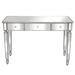 Three Drawers Mirror Table Dressing Table Console Table