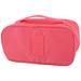 Travel Drawer Dividers Closet Underwear Bra Organizer Box Storage Bag Hot Pink - 26 x 13 x 12cm