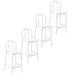 Williston Forge 26" H Patio Bar Stool Plastic in White | 39 H x 17 W x 21 D in | Wayfair A076703FB6A04EDDBE3130FE6D8C7BB8