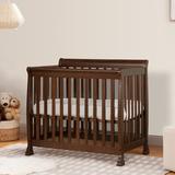 DaVinci Kalani 4-in-1 Mini Convertible Crib Wood in Brown/Yellow | 38.25 H x 28.75 W in | Wayfair M5598Q