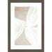 AllModern Malcom Spaces I by Urban Road - Picture Frame Painting Paper, Solid Wood in Brown/White | 17 H x 12 W x 1 D in | Wayfair