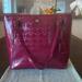 Coach Bags | Coach Tote (Purple) W/ Silver Accessories | Color: Purple/Silver | Size: Os