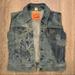 Levi's Jackets & Coats | Levi Strauss & Co Levi’s Custom Made Distressed Denim Vest Women’s Size Small | Color: Blue | Size: S