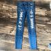 American Eagle Outfitters Jeans | American Eagle Destroyed Jeggings | Color: Blue/Black | Size: 6