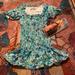 Zara Dresses | Beautiful Boho Style Zara Dress | Color: Blue/Green | Size: S