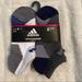 Adidas Accessories | Adidas Youth Cushioned Socks- 6 Pack | Color: Red | Size: Large